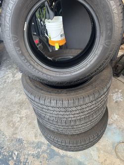Tires, Firestone 235 65 16, Low Miles