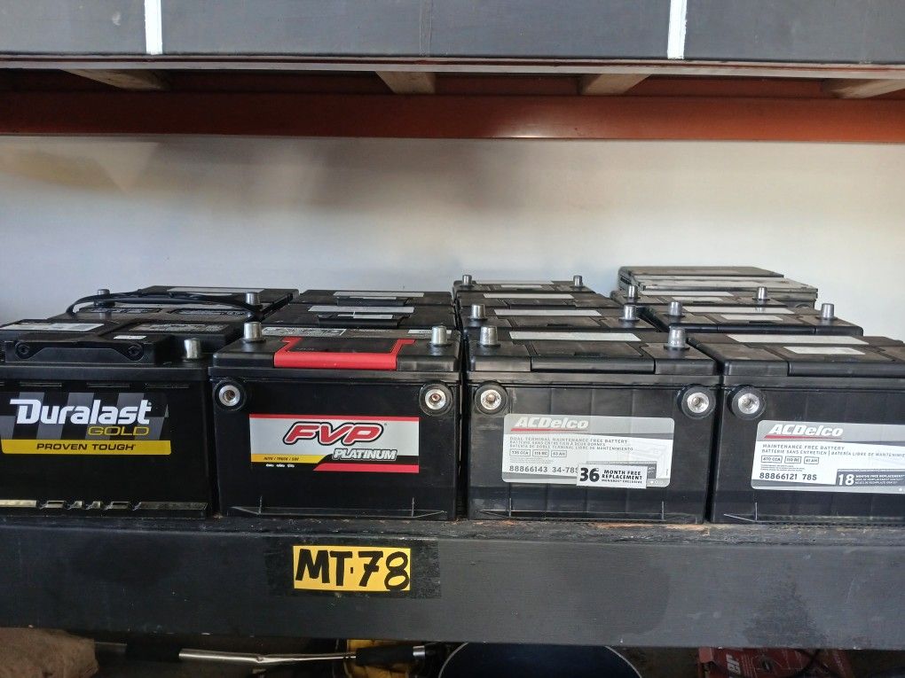 New And Used Car Batterys