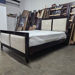 Queen bed and mattress