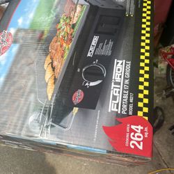 Char- Griller Portable Flatiron 17” Grill 
