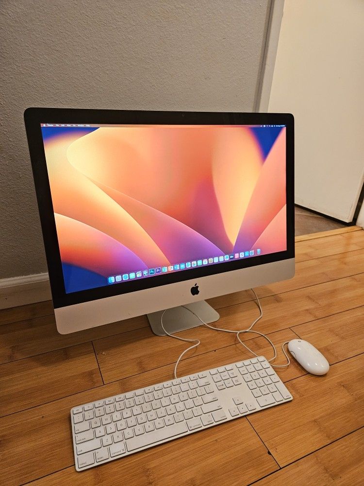 imac core i5 12gb ram 256gb ssd, final cut pro, logic pro Adobe, Mircosoft included or best offer