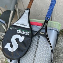 2 Junior Tennis Rackets And One Case $10 Each 