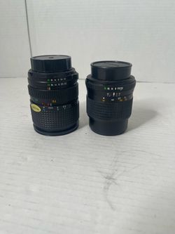 Minolta MD Celtic 135mm 1:3.5  with RMC Tokina 28-70mm f/3.5-4.5 iLens