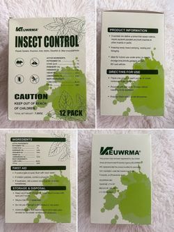 Insect & Pest Repellent – 12 Pack 🕷️New!-$10