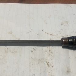 Vintage Wood Metal 10 Inch ong 5/16" Spintype Nutdriver USA Hand Tool Nut Driver