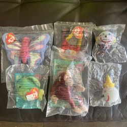 Beanie Babies From 2000 McDonalds. Jack In The Box Antenna Balls