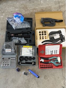 Metal working Punch’s, Punch & Die’s, Rivet tool and more