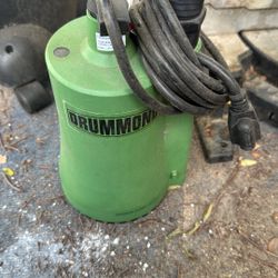 Drummond Pump Water Pump 