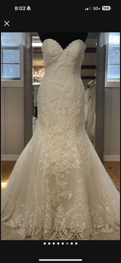 *NWT!  Maggie Sottero Wedding Dress Size 8 