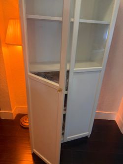 White Storage Cabinet /Closet - Great Condition
