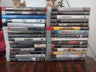 30 PS3 Video Games Lot!!