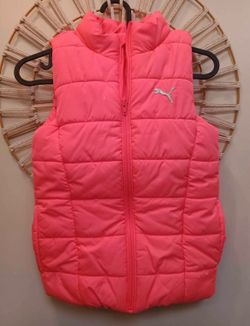 Puma Puffer Vest Girls Size 7/8 (Pink Or Blue) ✨$7 EACH✨