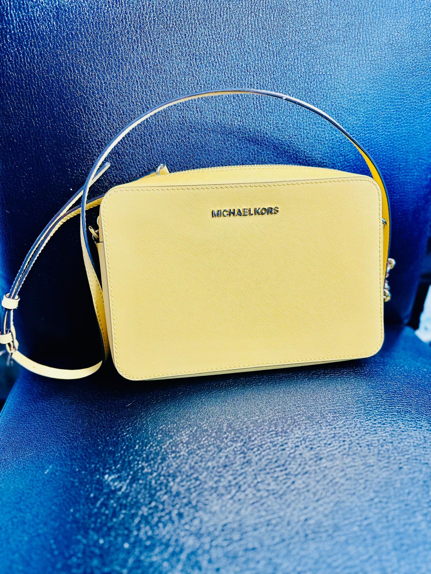 Michael Kors Yellow Crossbody