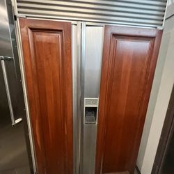 Subzero 48” Built In Refrigerator 2yr Warranty