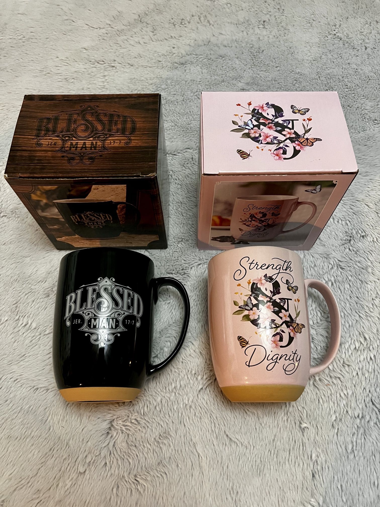 His & Hers Christian Mugs *NEW*