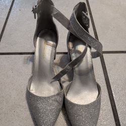 Silver Heels Women's 9