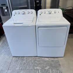GE Washer And Electric Dryer Almost New One Receipt For 90 Days Warranty 