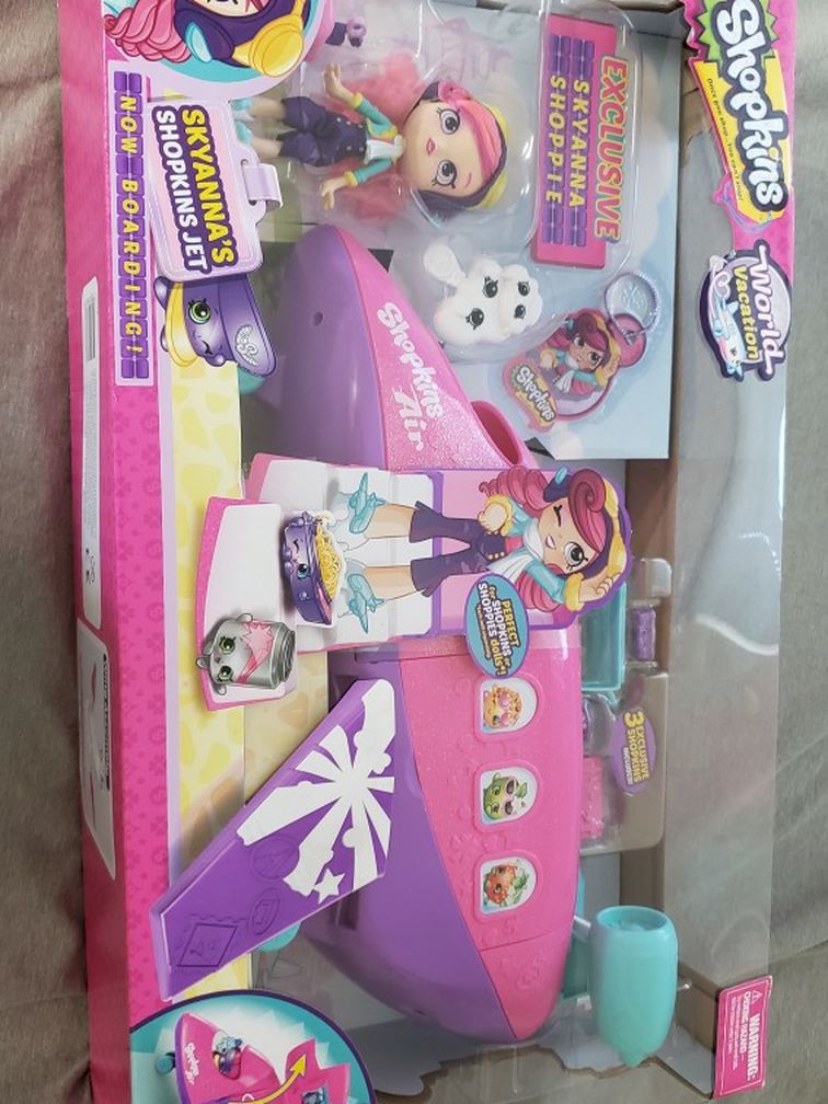 Shopkins jet Plane