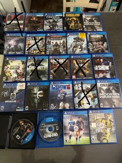 Ps4 games $10 each lee la descripción