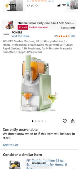 Slushee machine