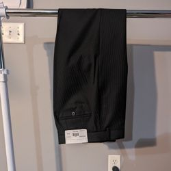 Men's Black Dress Pants - New With Tags - Michael Strahan Collection 36 W × 34 L 👖