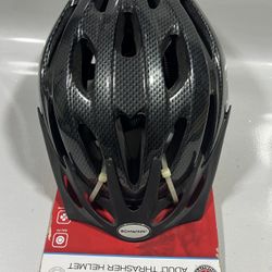 Schwinn Thrasher Bike Helmet Adult 14+ Lightweight Black Adjustable Fit Vents  
