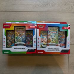 Pokemon first partner series 1 and 2