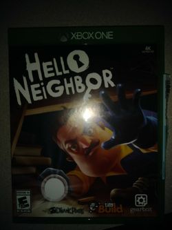 Hello neighbor game for XBox one.