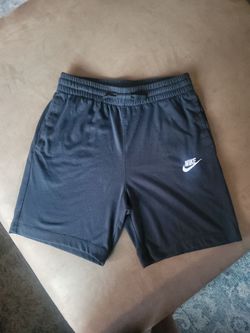 Boys Nike Black Athletic Shorts