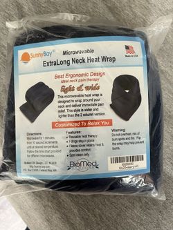 Extra long Neck Heat Wrap