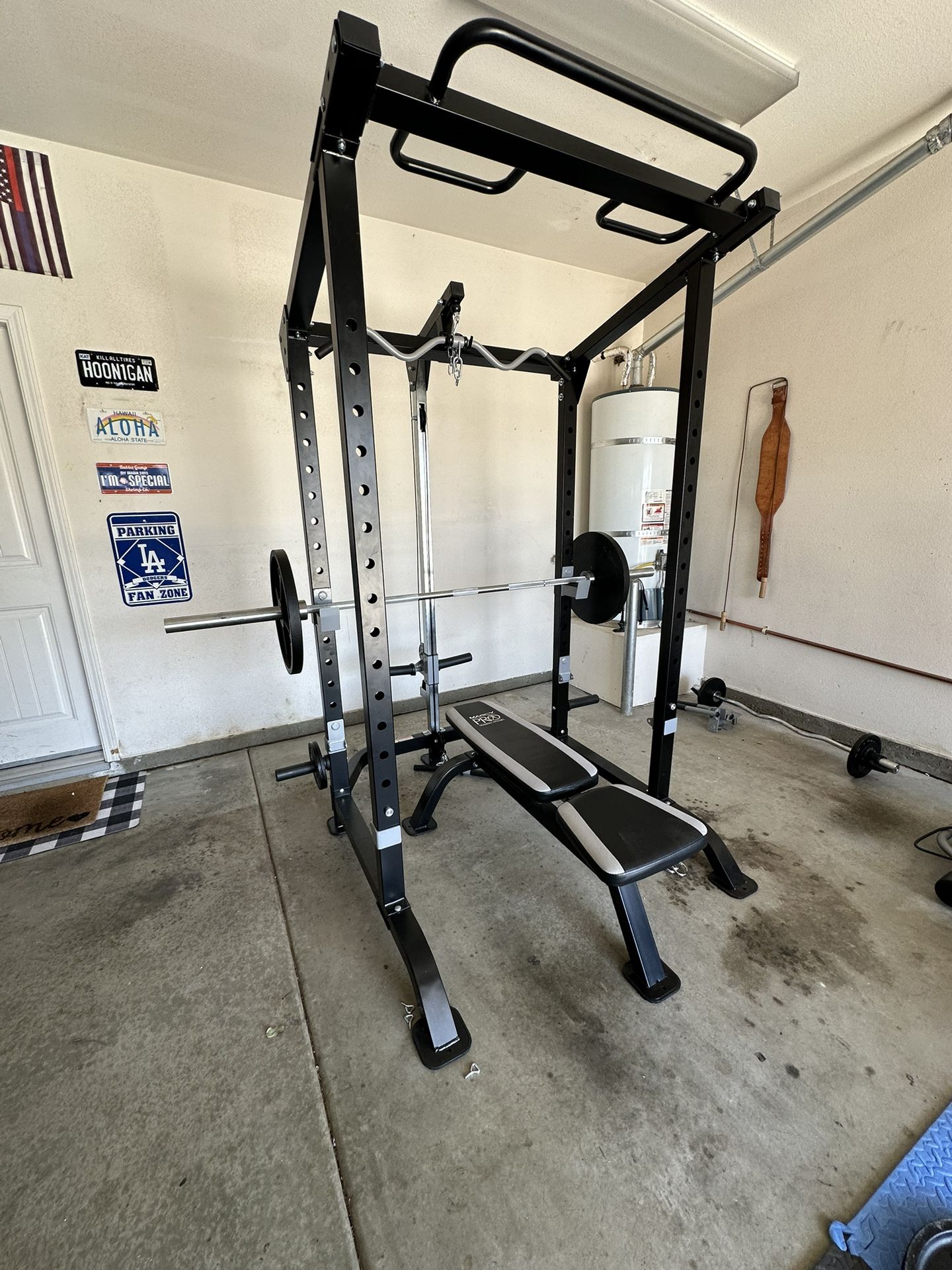 Marcy Pro Full cage and weight bench