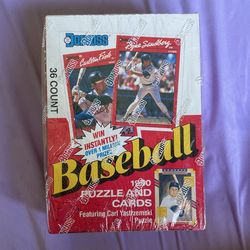Donruss 1990 Baseball Wax Box Unopened
