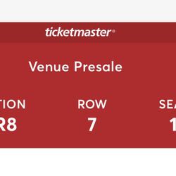 George Strait floor seat (1 ticket)