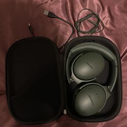 Bose Quiet Comfort Headphones Green