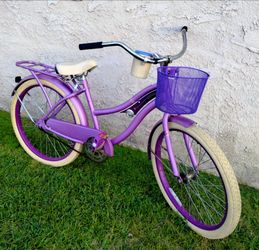 Women's huffy nel lusso 24" Beach Cruiser bike bicicleta basket