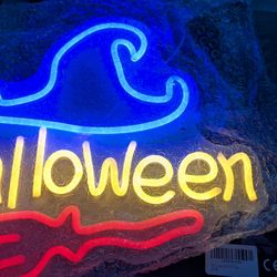 Halloween led sign new