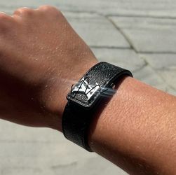 Lv black bracelet
