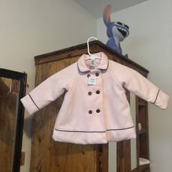 Little Me Girl's Pink Coat