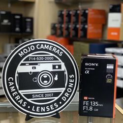 Sony FE 135mm F1.8 GM Lens