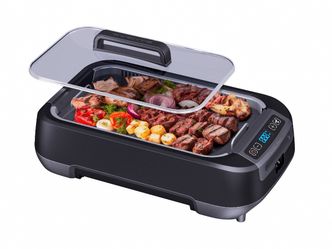 Ovente Smokeless Griddle & Grill System
