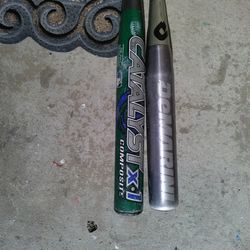 2 Baseball Bats Demarini F3 & Catalyst Louisville Slugger  TPX 