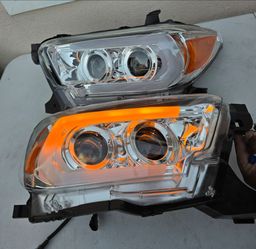 16-23 Toyota Tacoma LED DRL Projector Headlights Luces Focos Micas Faros Faroles Headlamps