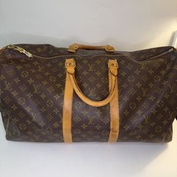 LOUIS VUITTON KEEPALL BANDOULIERE 55 *100% AUTHENTIC *VINTAGE *READ