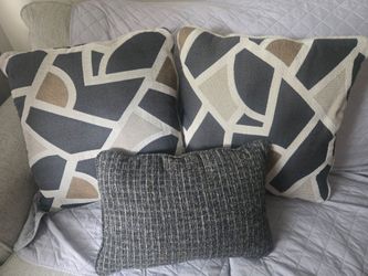 Three Decorative Pillows