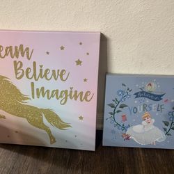 Girls canvas