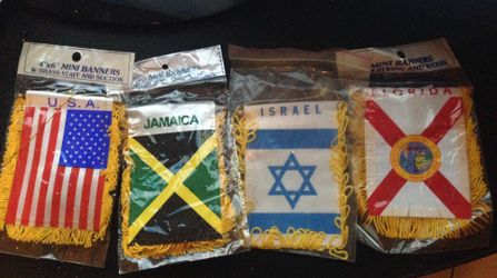 Banderas para el carro/Winshield Flags