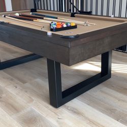 New Pool Table Billiard Tables 8 Ft Or 7 Foot Slate Top