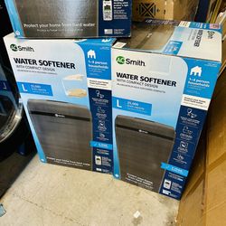 Brand New A.O. Smith 35,000 Grain Water Softener System. In The Box.