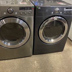 Gray Front Load Dryer