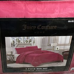 Juicy Couture Comforter & Shams Brand new Unopened